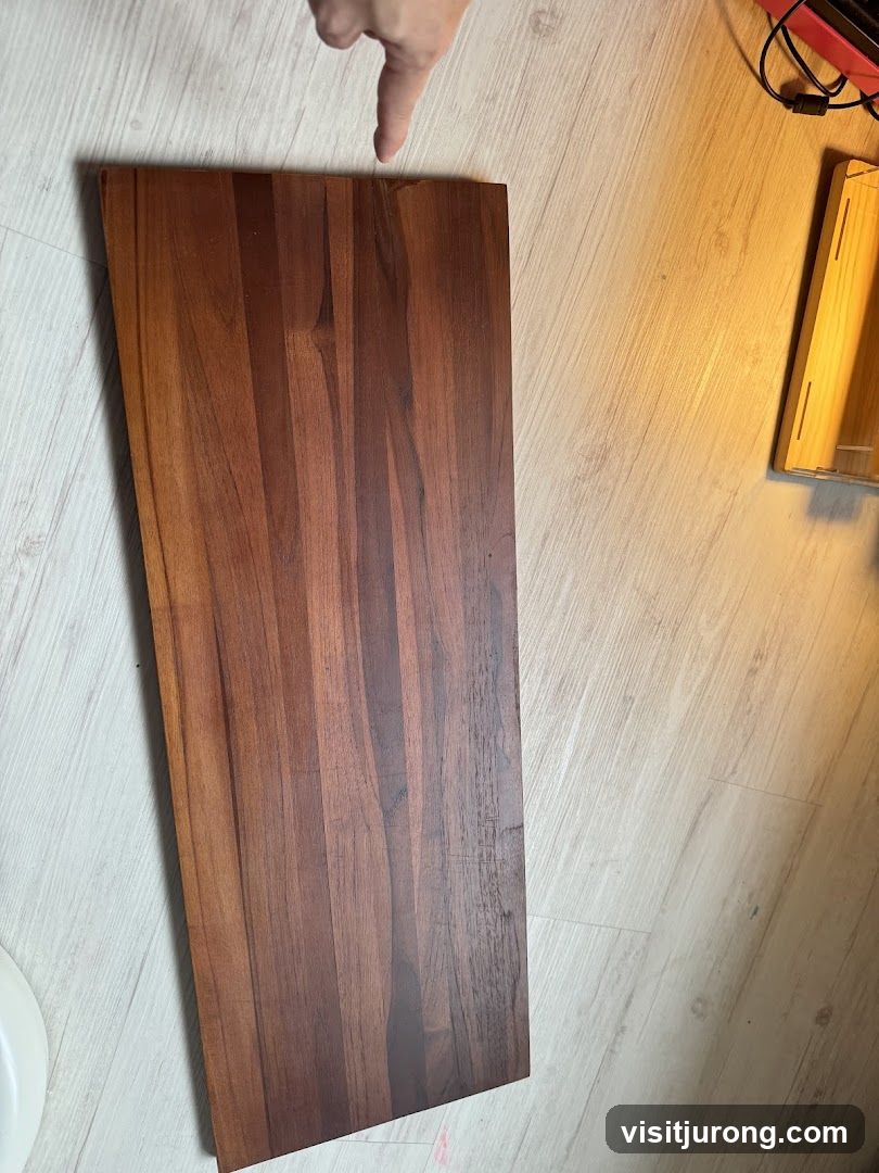 Wooden Plank on Floor