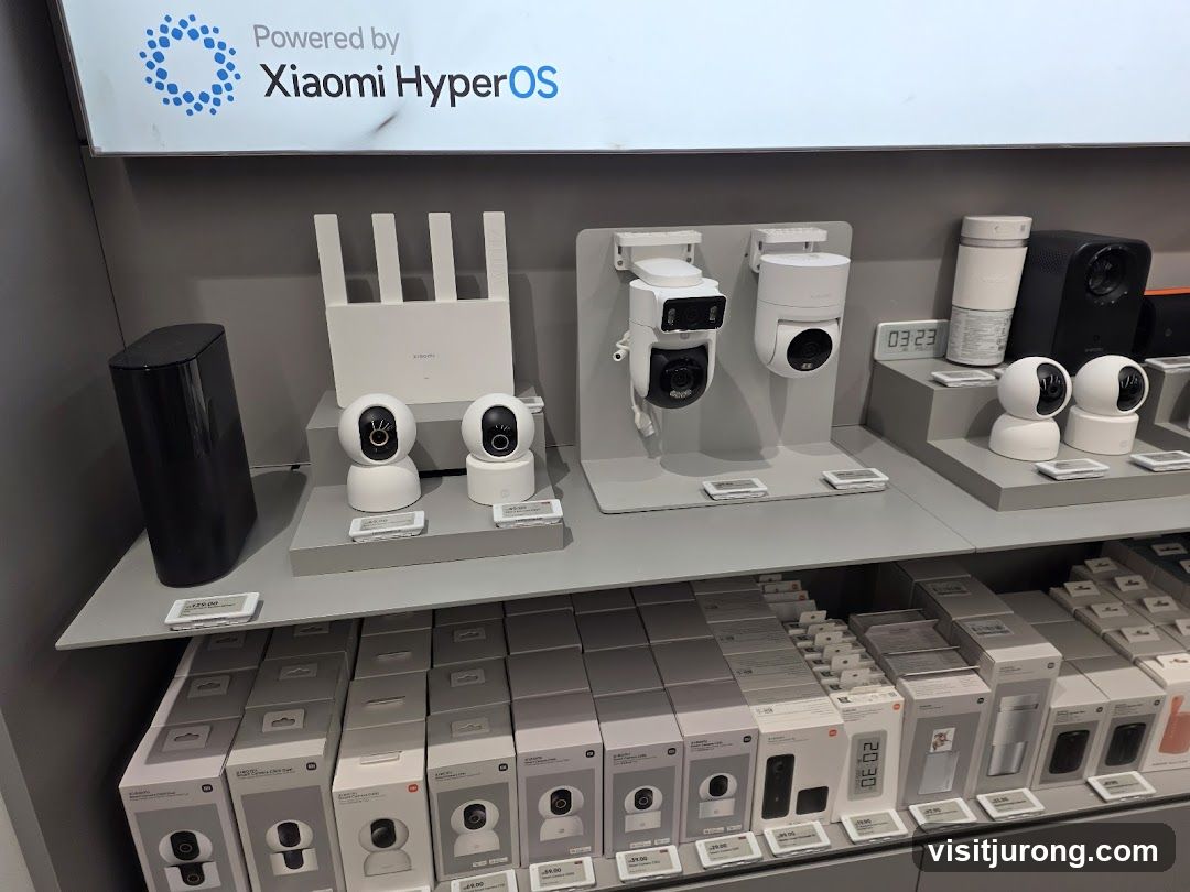 Xiaomi Smart Home Devices Display