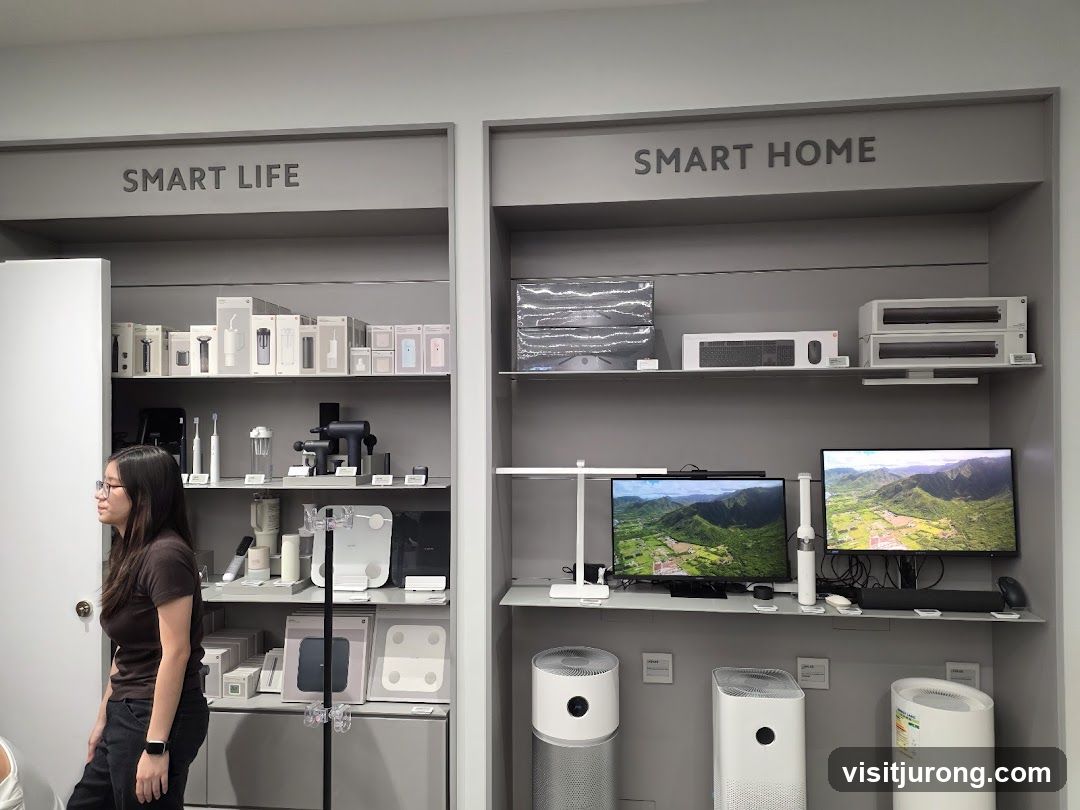 Smart Home and Life Products Display