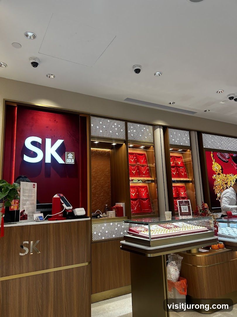 SK Gold Jewelry Store Interior