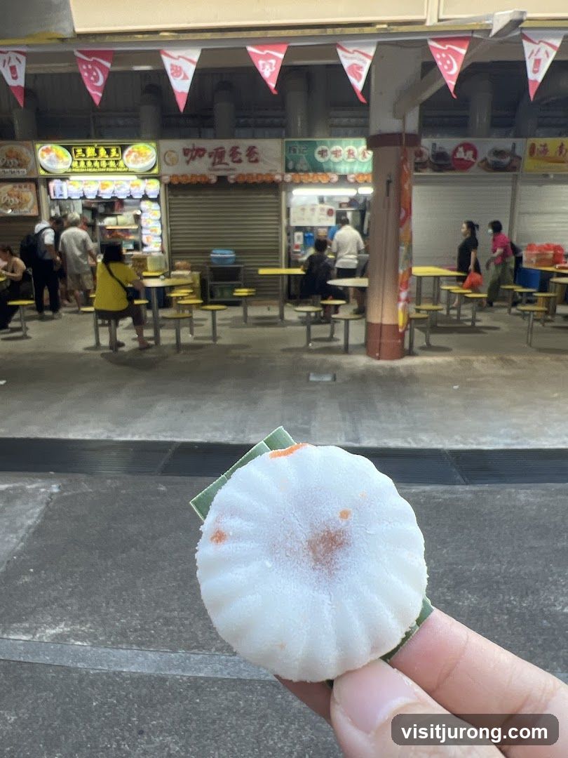 Street Food Stall with Dessert