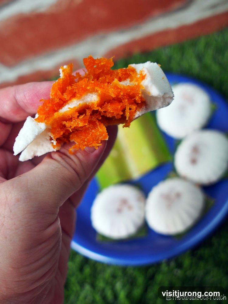 Close-up of a hand holding a sweet treat