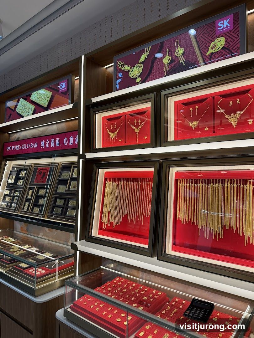Gold Jewelry Display