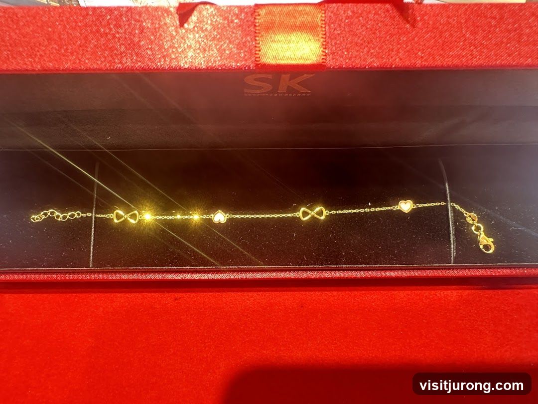 Gold Bracelet in Gift Box