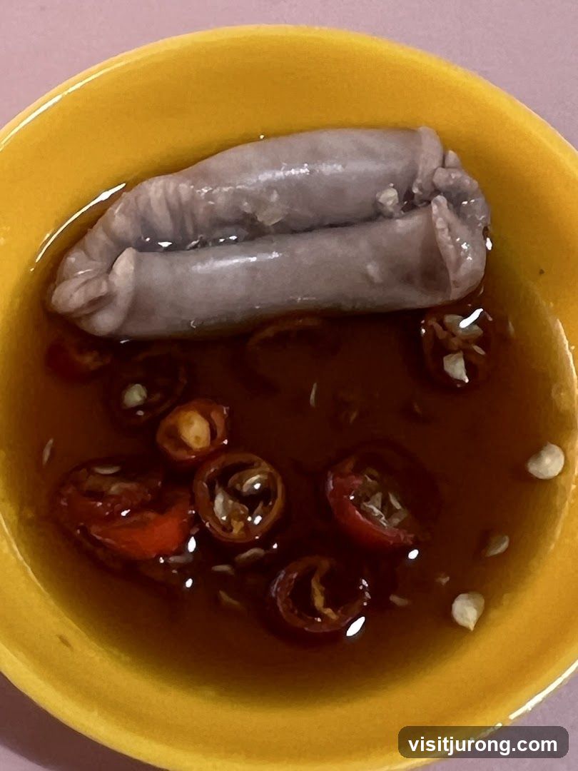 Sausage with Chili Sauce