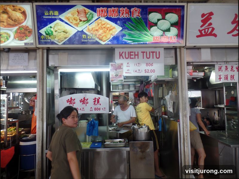 Food Stall with Kueh Tutu