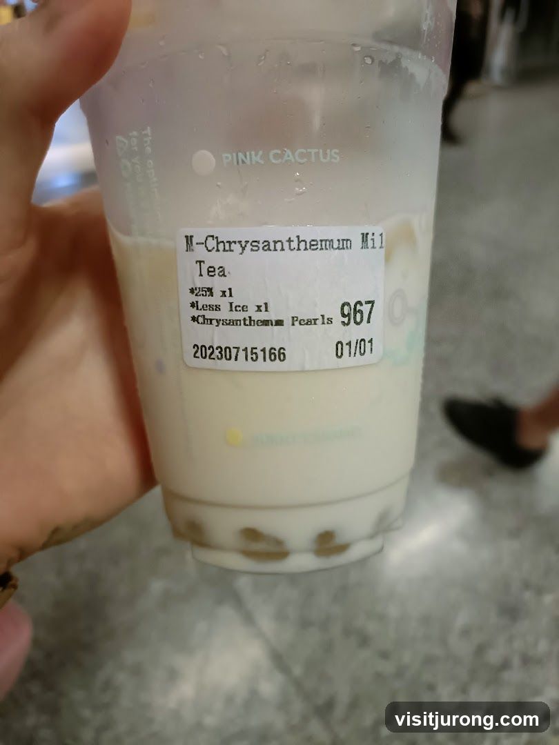 Chrysanthemum Milk Tea