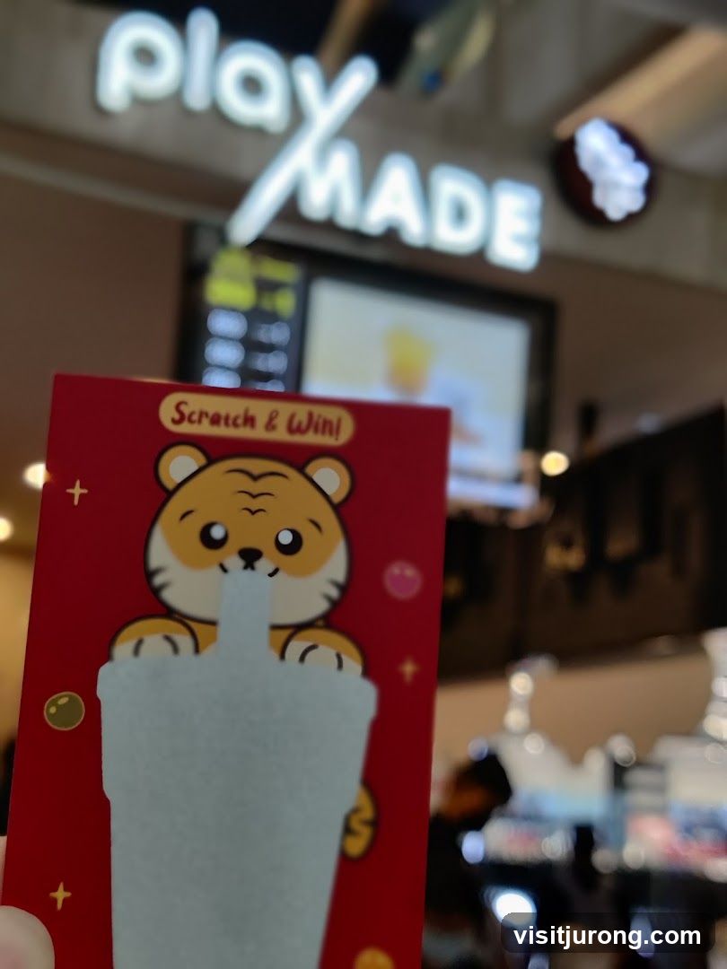 Scratch and Win Card with Playmade Signage