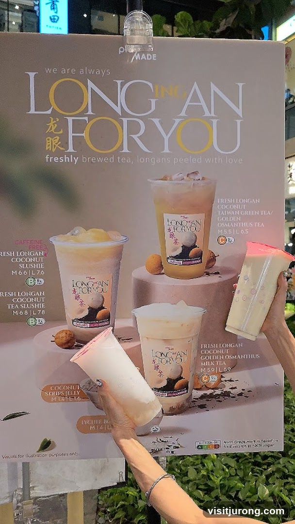 Longan For You Drink Menu