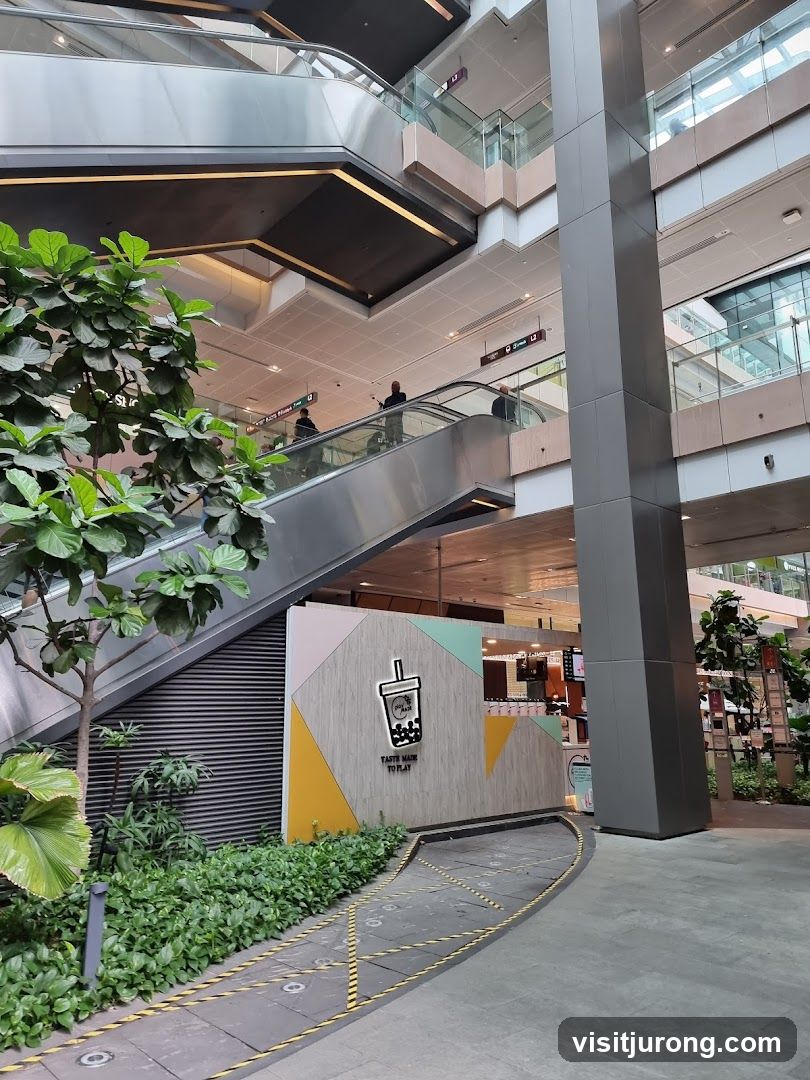 Bubble Tea Shop Entrance