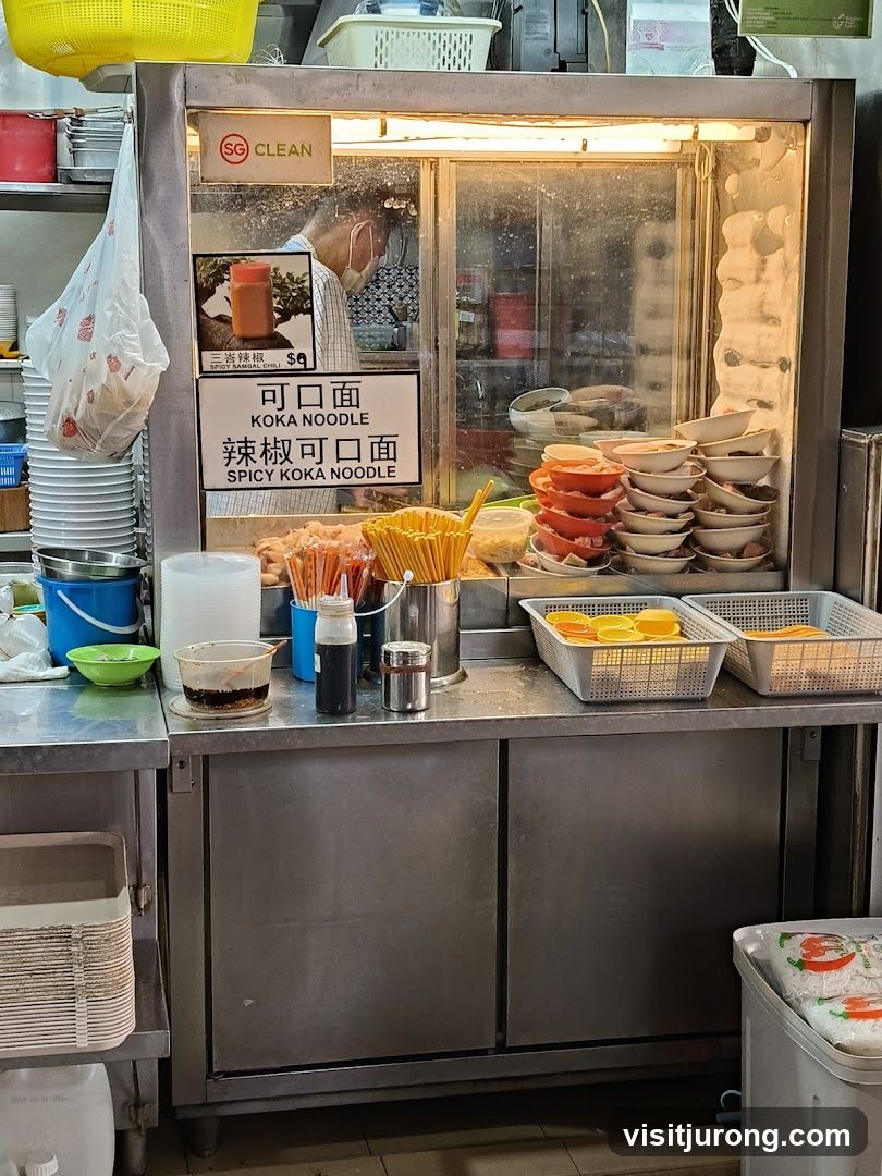 Spicy Koka Noodle Stall
