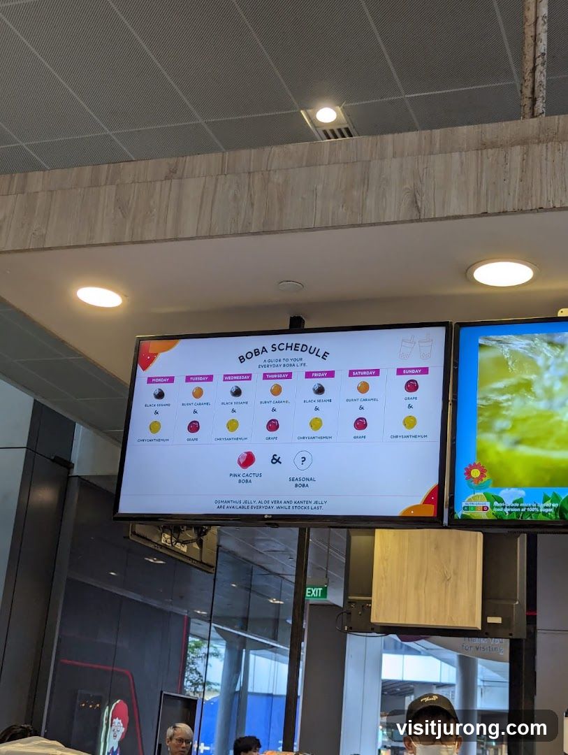 Boba Schedule