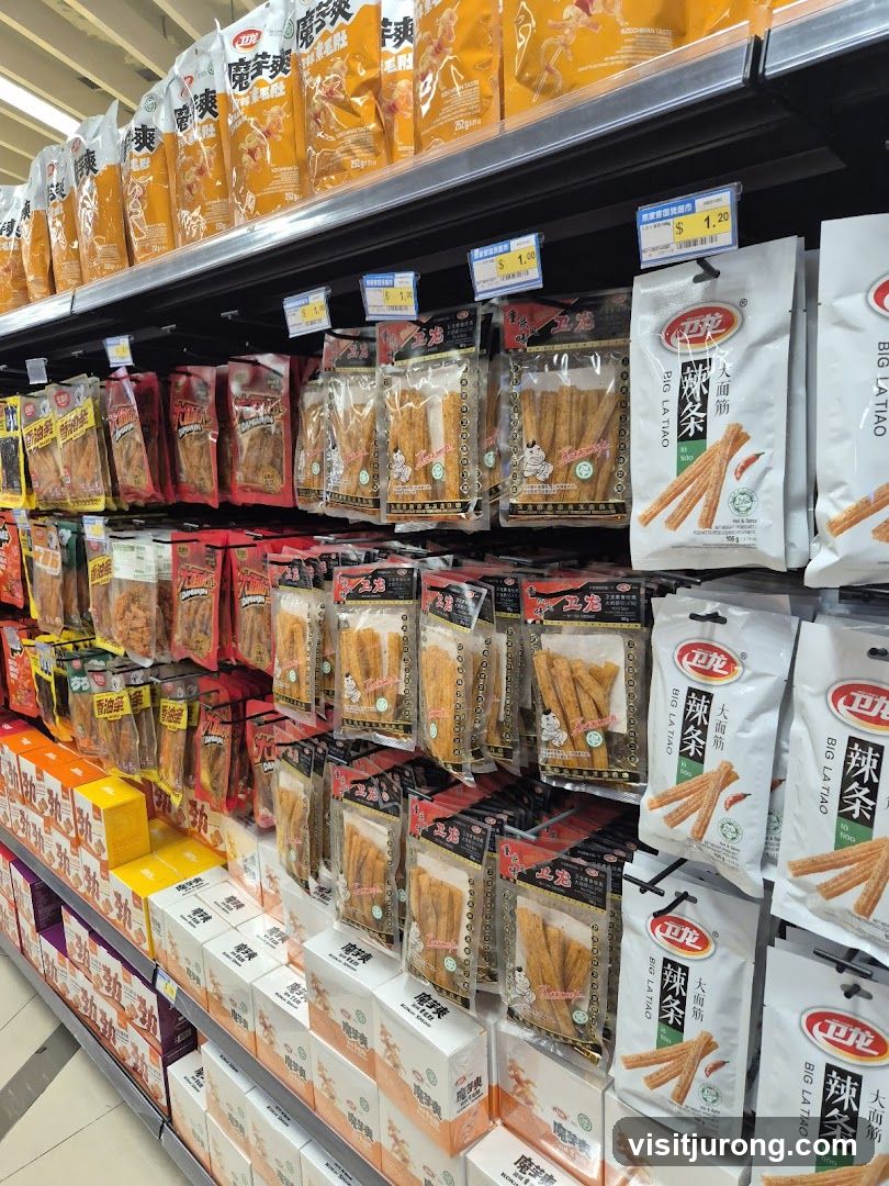Snack Aisle in a Store