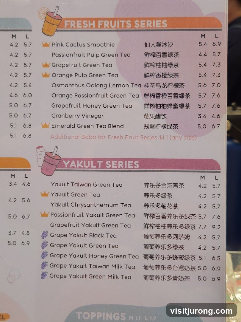 FRESH FRUITS SERIES & YAKULT SERIES