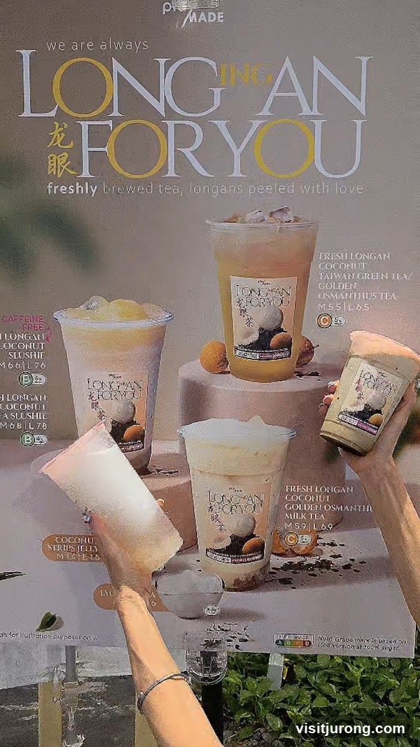 Longan Drinks Menu