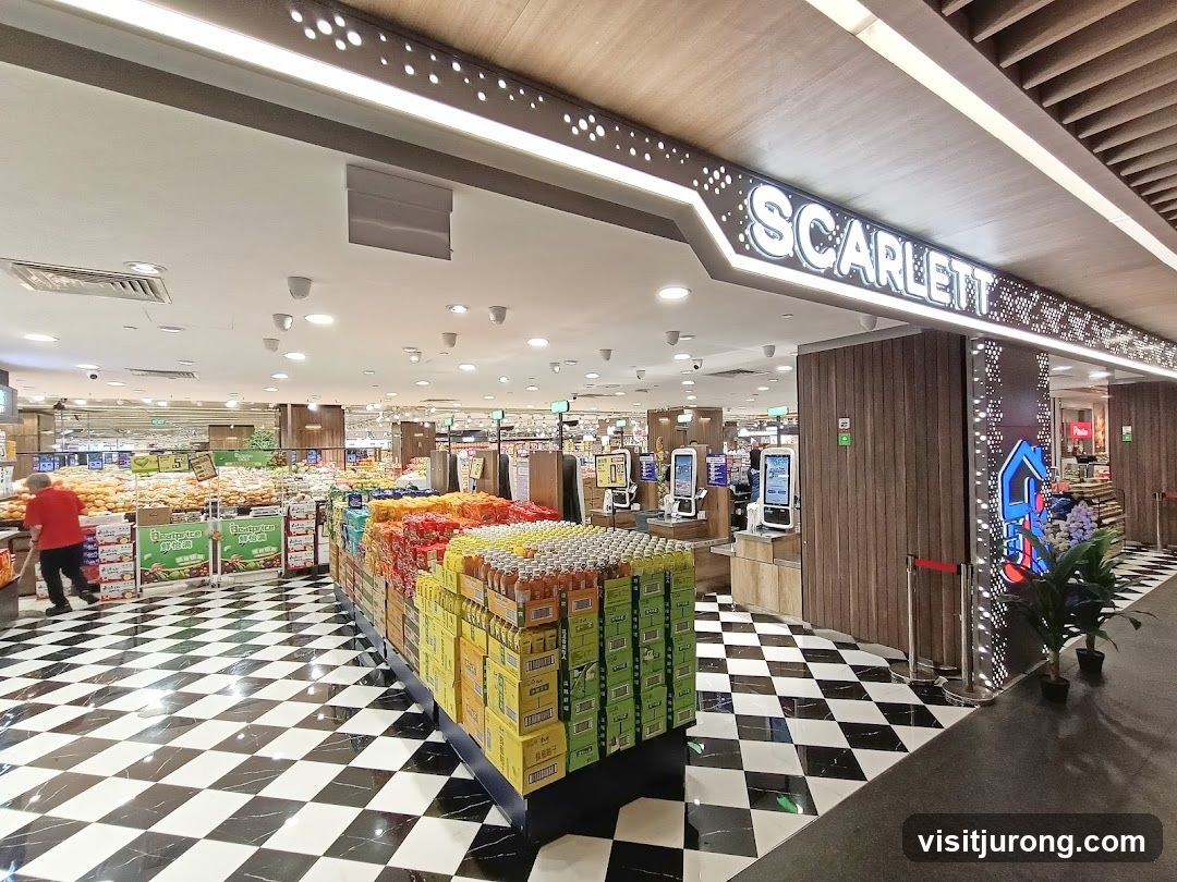 Scarlett Supermarket Interior
