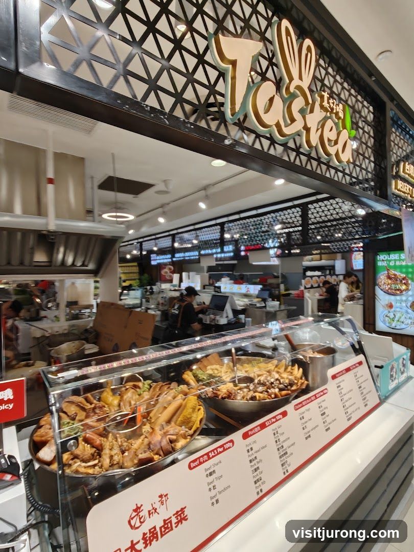 Food Stall with Menu