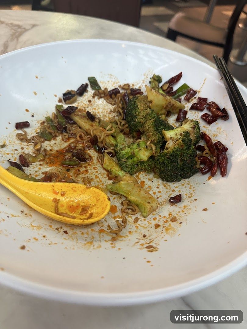 Broccoli and Noodles Dish