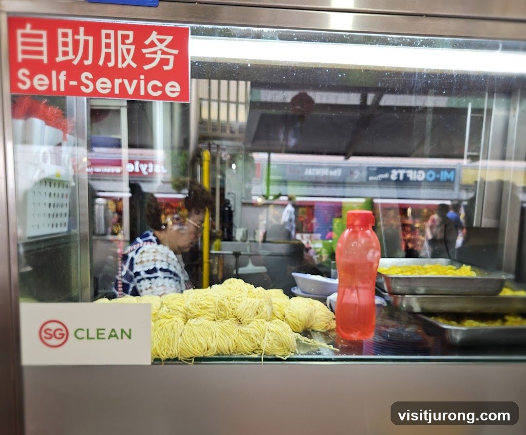 Self-Service Food Stall