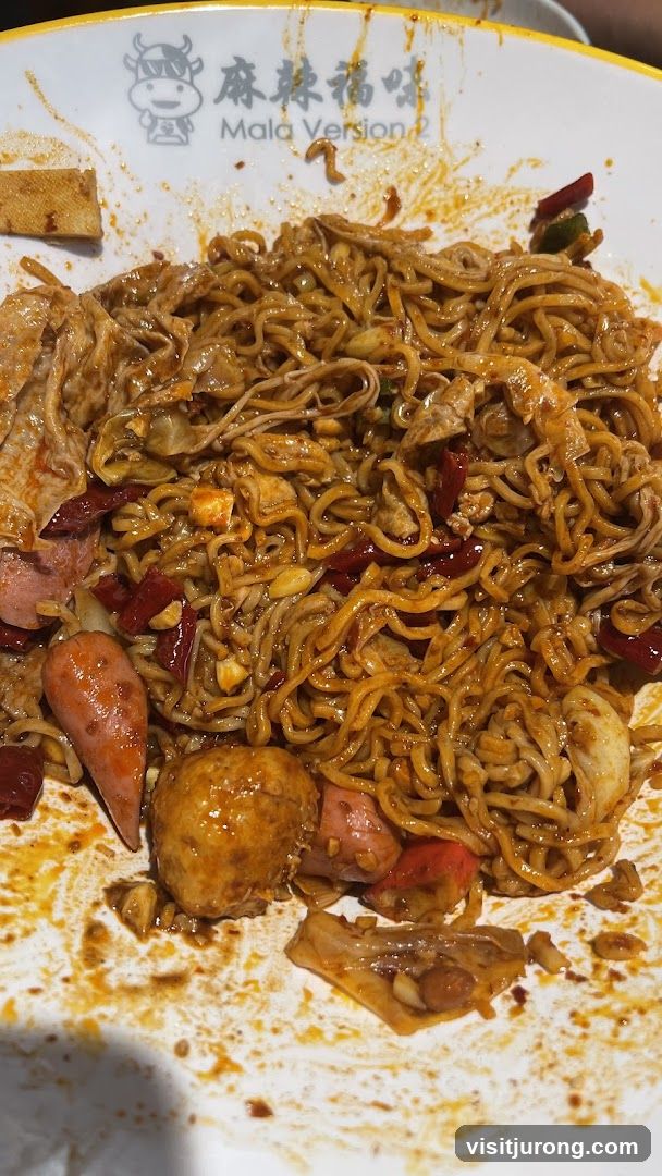 Spicy Noodles with Meatballs and Sausage