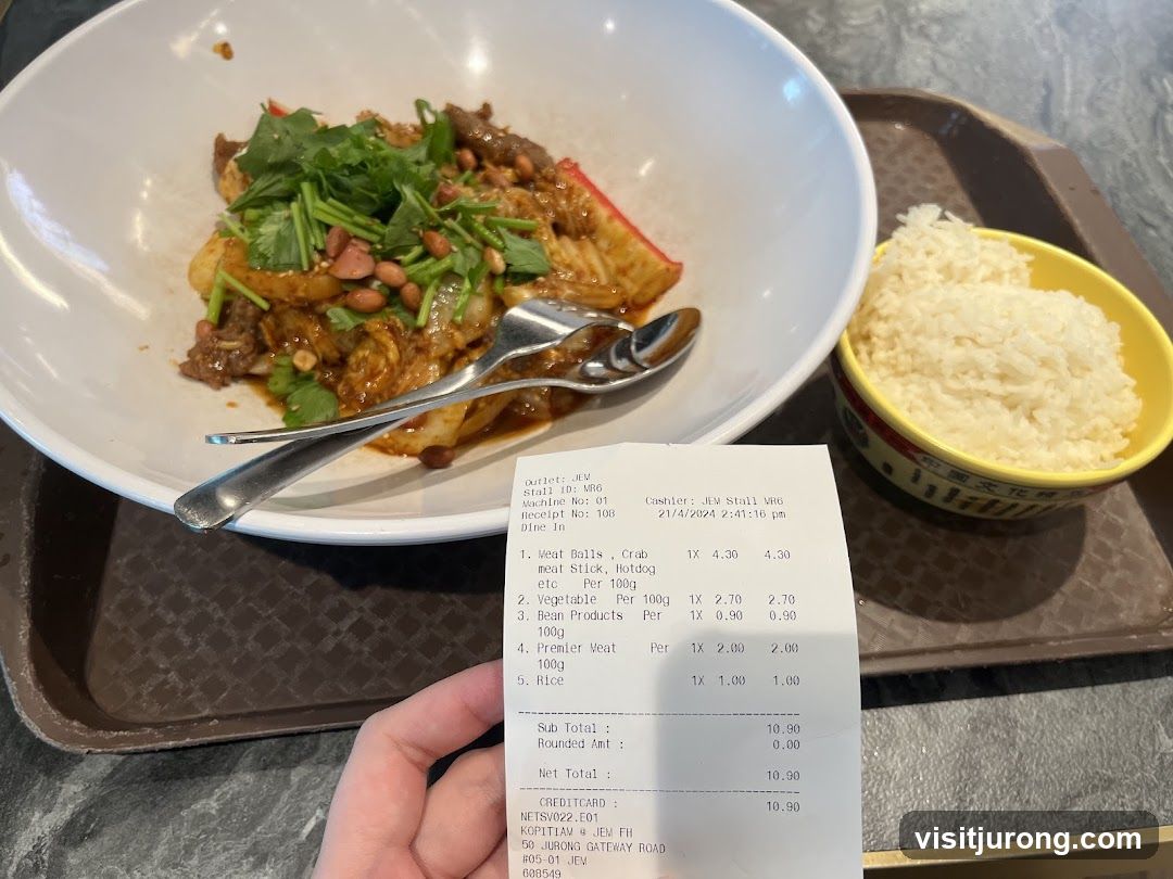 Food and Receipt