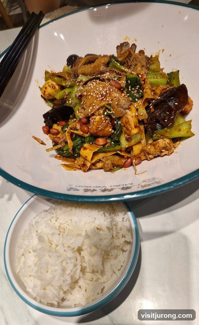 Spicy Stir-fry with Rice