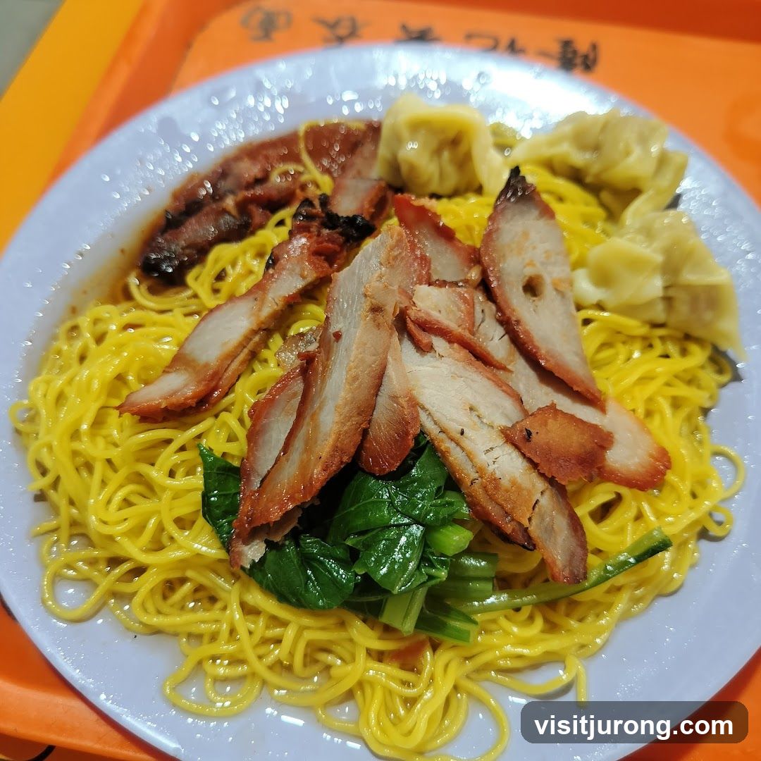 Noodles with Char Siu and Wontons