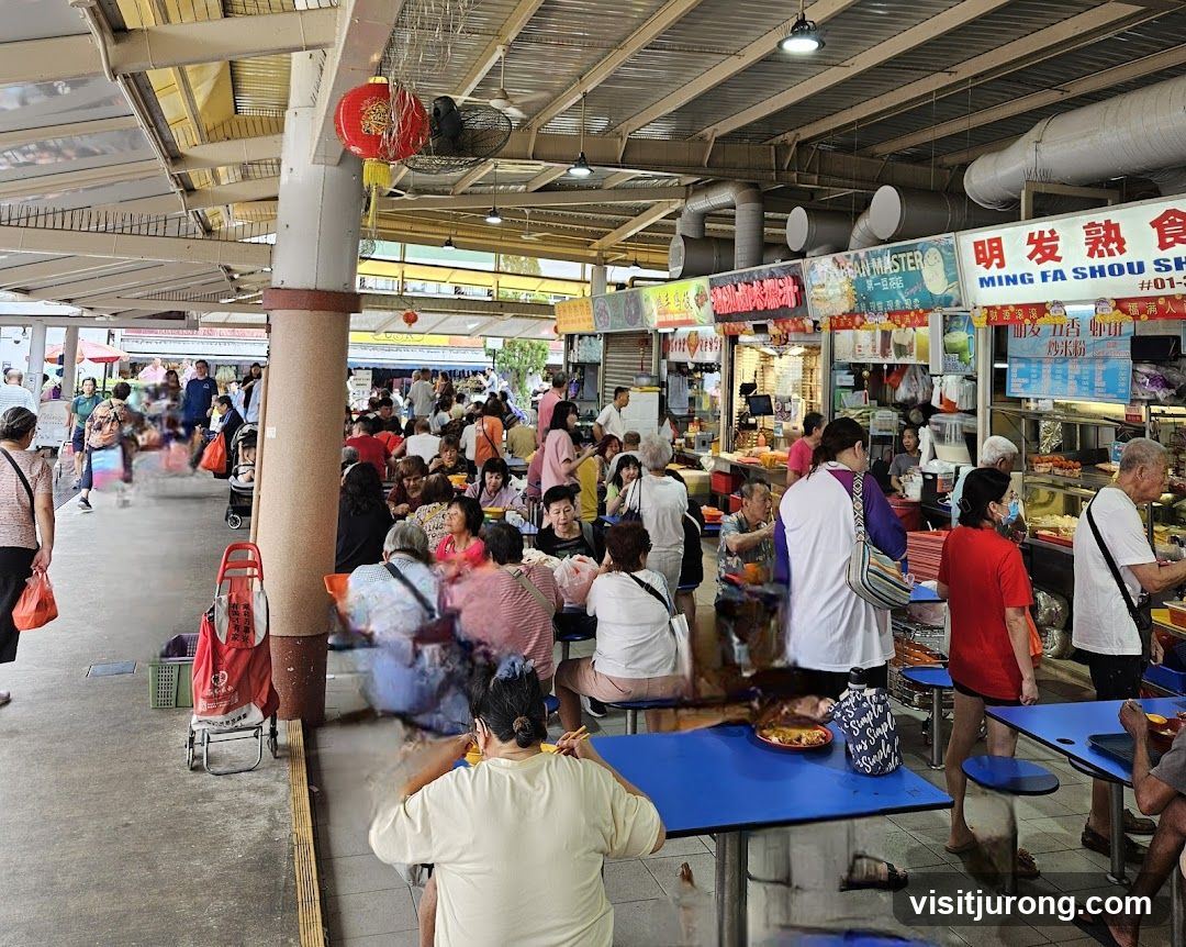 Busy Food Court
