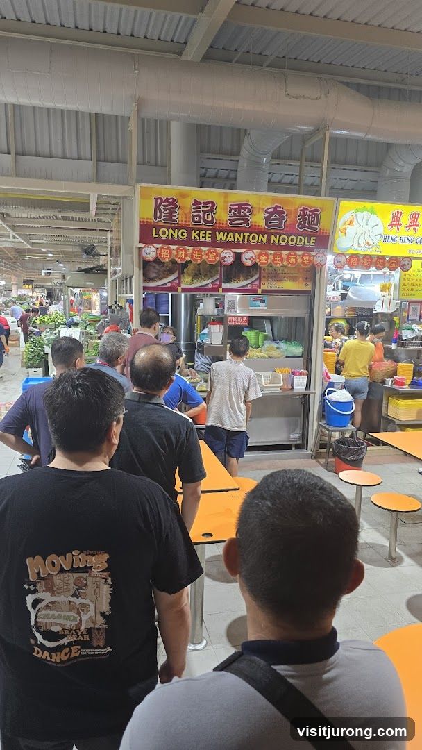 Food Stall with a Queue