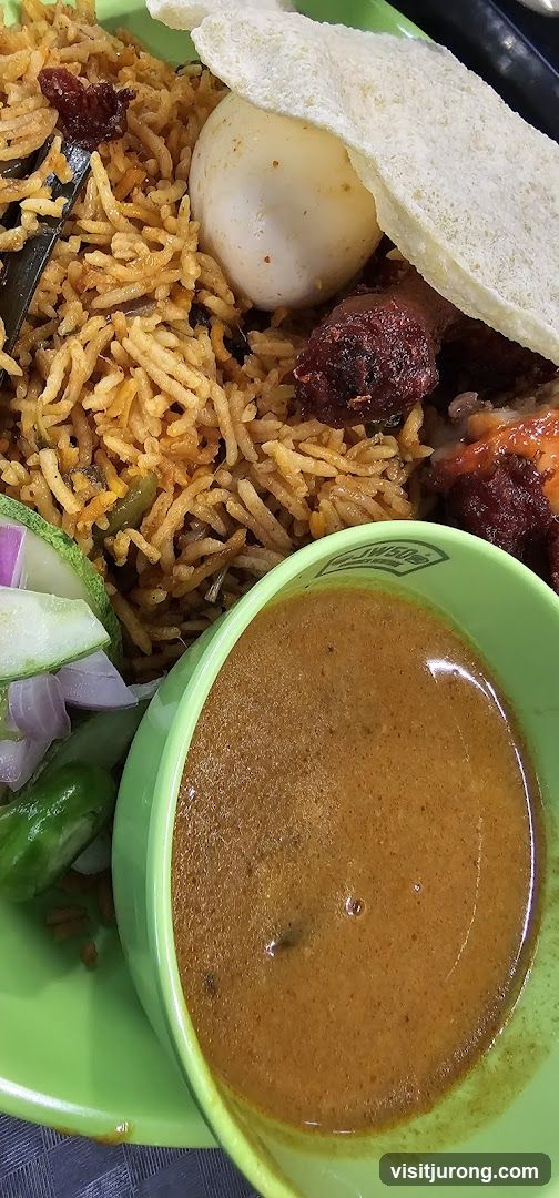 Biryani with Chicken and Egg