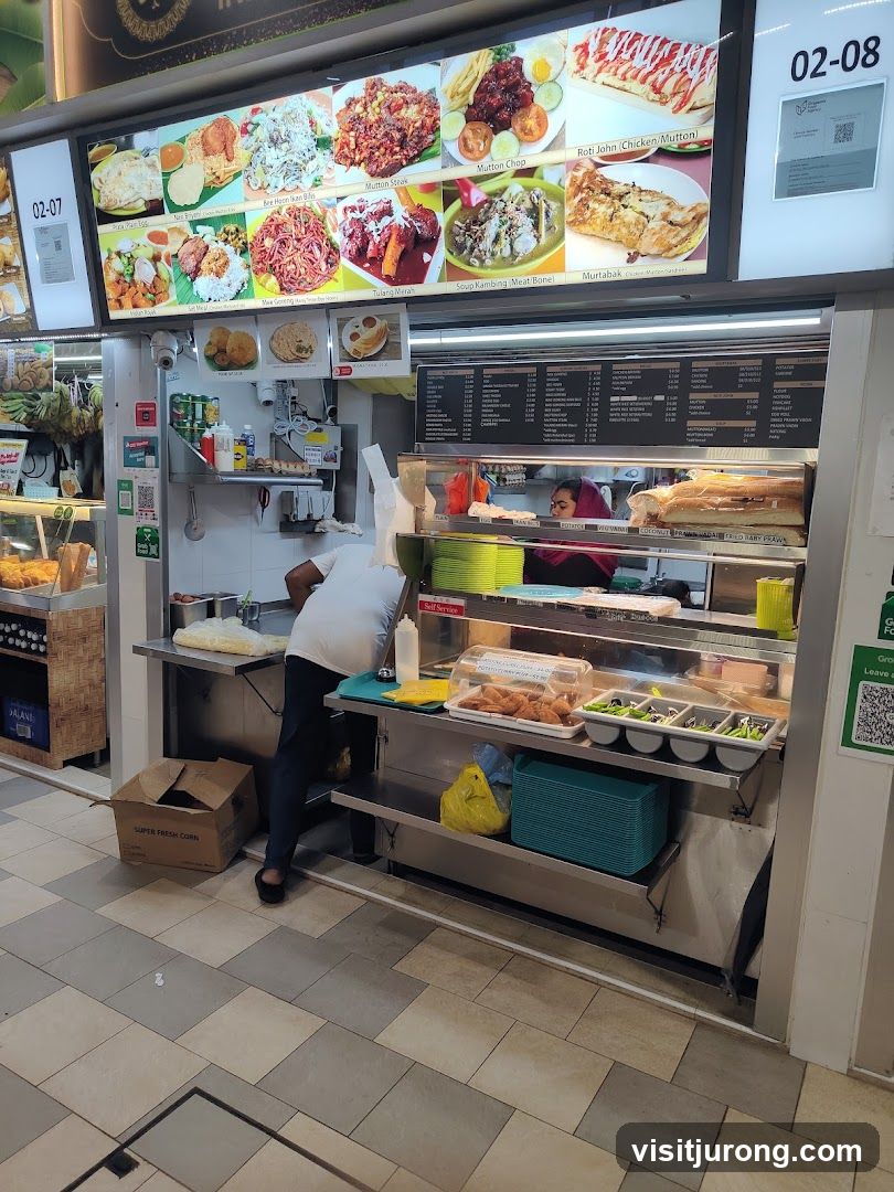 Food Stall Display