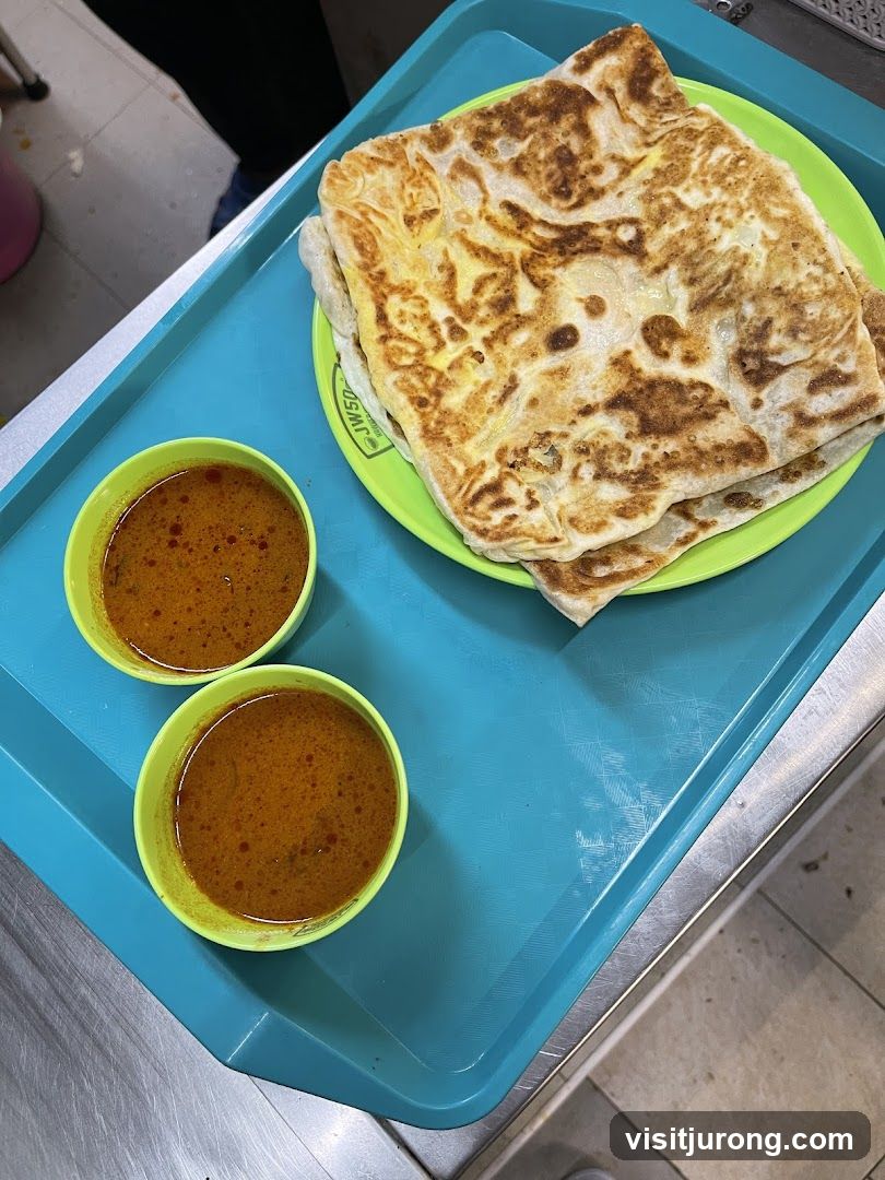 Roti Canai with Curry