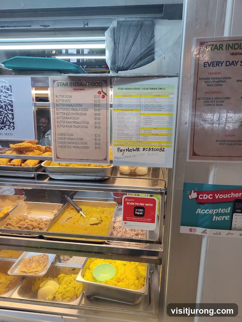 Indian Food Display