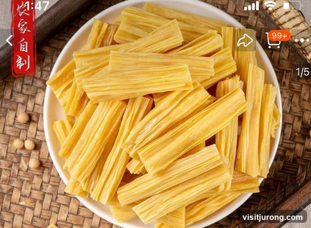 Dried Tofu Skin Sticks