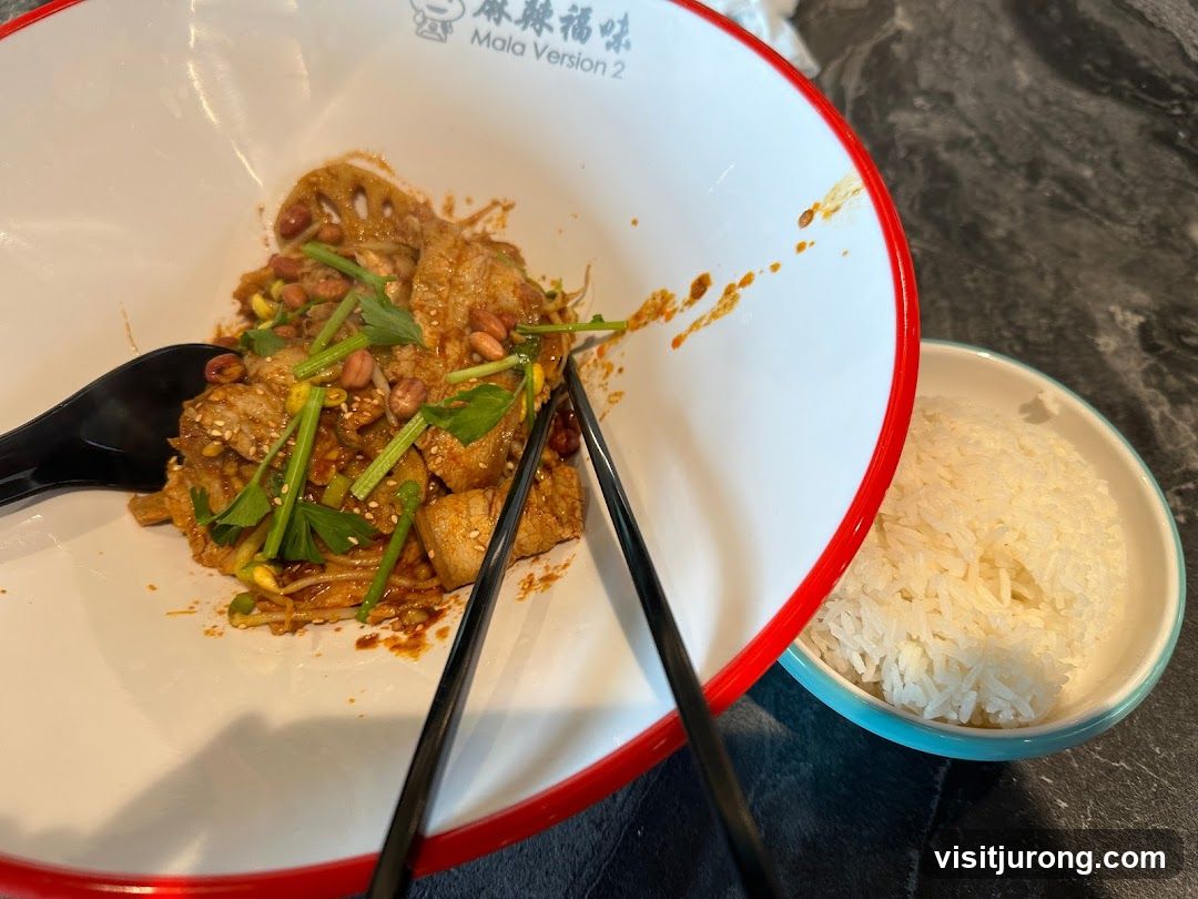Spicy Stir-fry with Rice