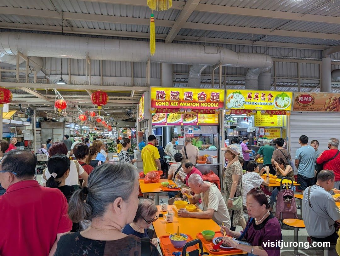 Busy Food Court