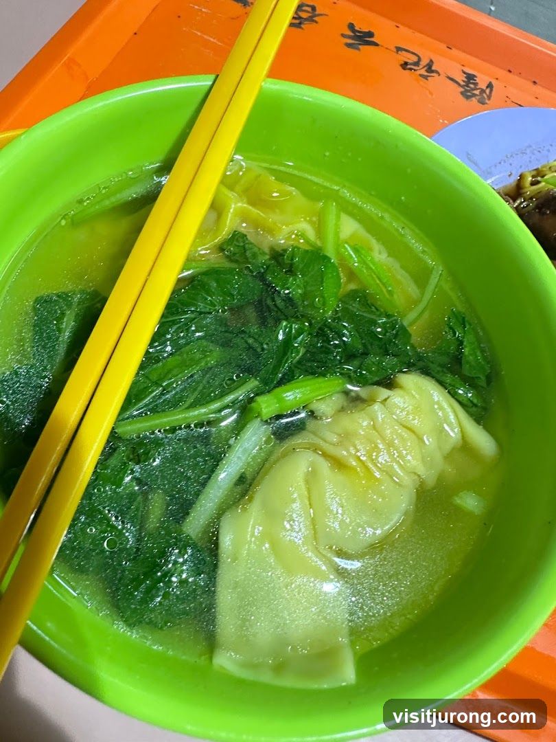 Wonton Noodle Soup