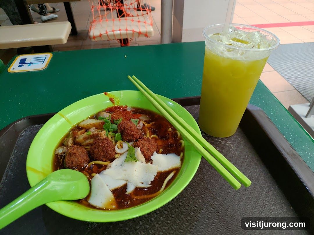 Noodle Soup and Drink