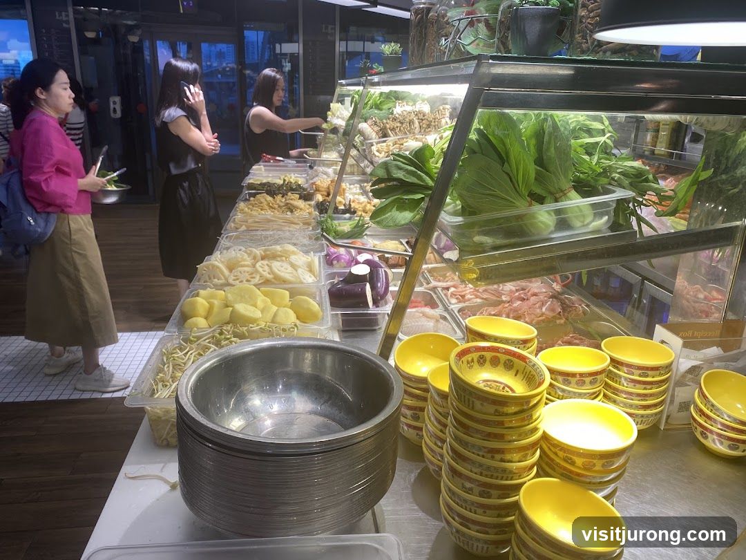 Food Buffet Display