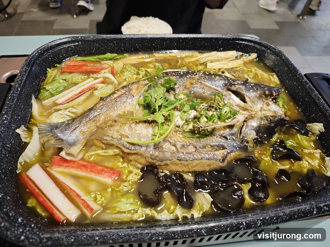 Steamed Fish Hot Pot
