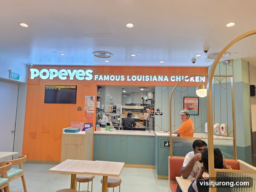 Popeyes Restaurant Interior