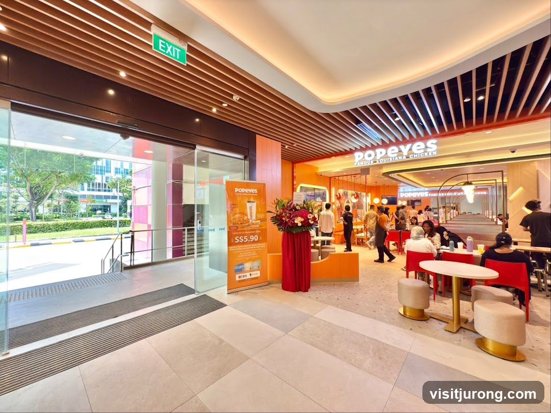 Popeyes Restaurant Interior