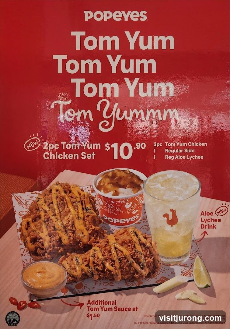 Popeyes Tom Yum Chicken Promotion