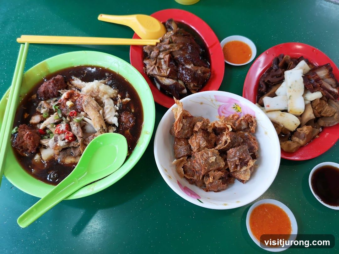 Assorted Braised Meats and Noodles