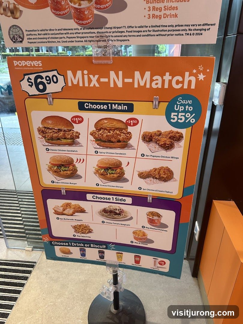 Popeyes Mix-N-Match Promotion