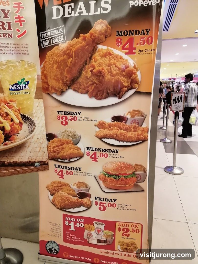Popeyes Weekly Deals
