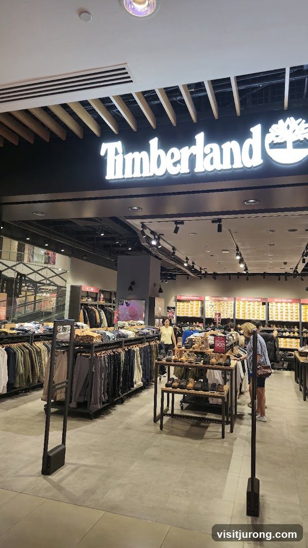 Timberland Store Interior