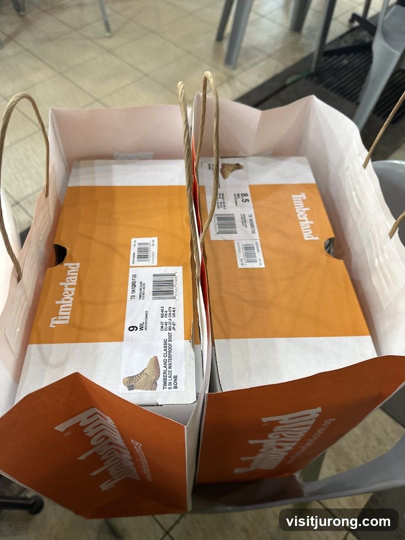 Timberland Shoe Boxes