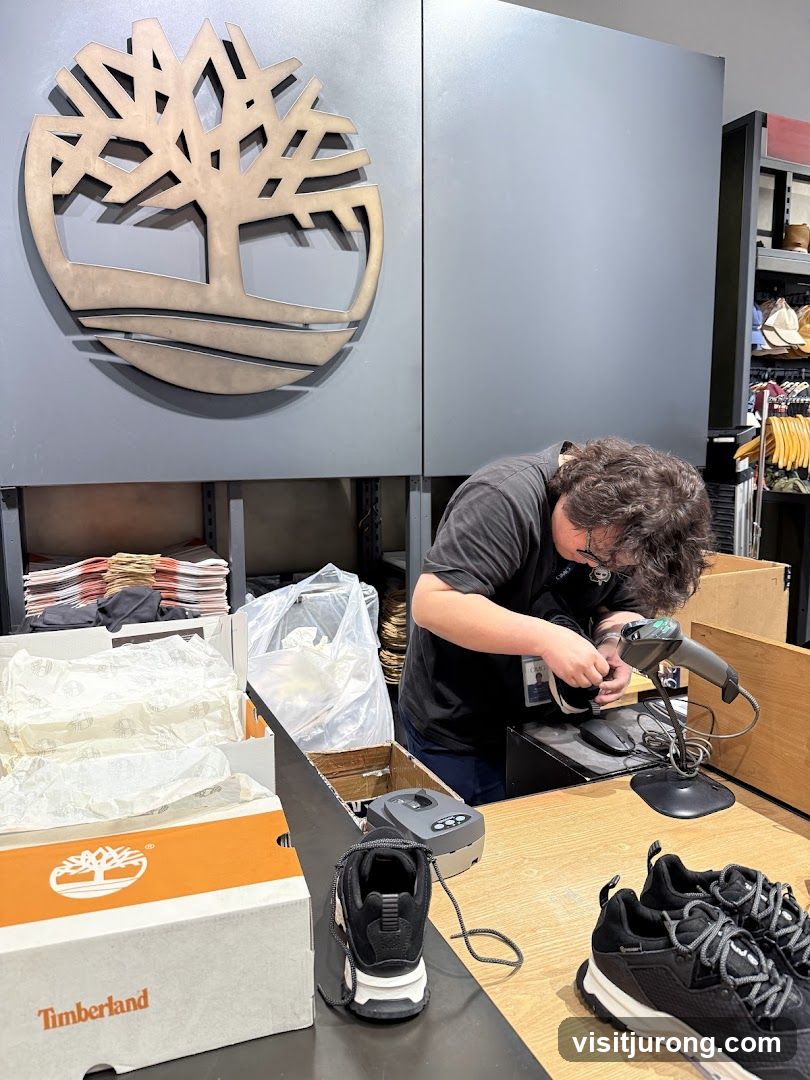 Timberland Store Checkout