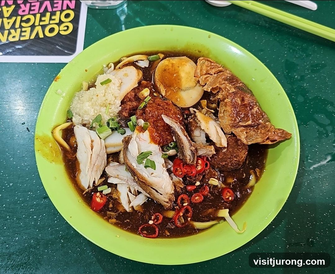 Noodles with Duck and Fish Cake
